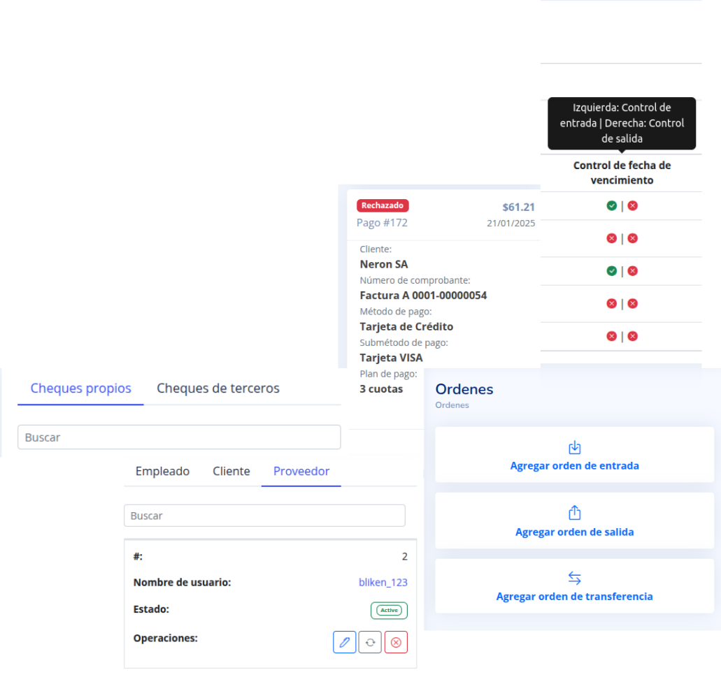 Pantalla de Antea ERP mostrando la facturación electrónica integrada con AFIP